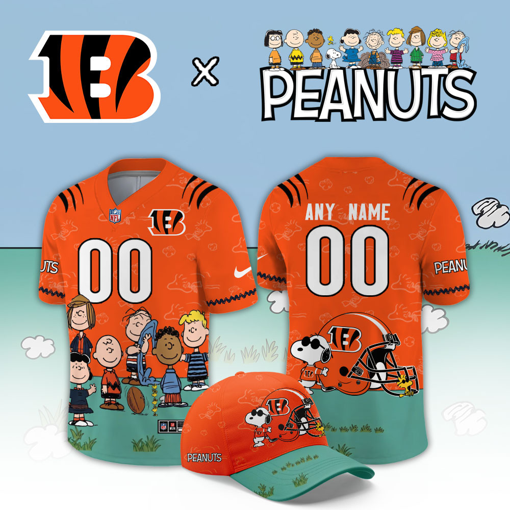 Cincinnati Bengals x Peanuts 2026 Limited Football Jersey PB5IRFL