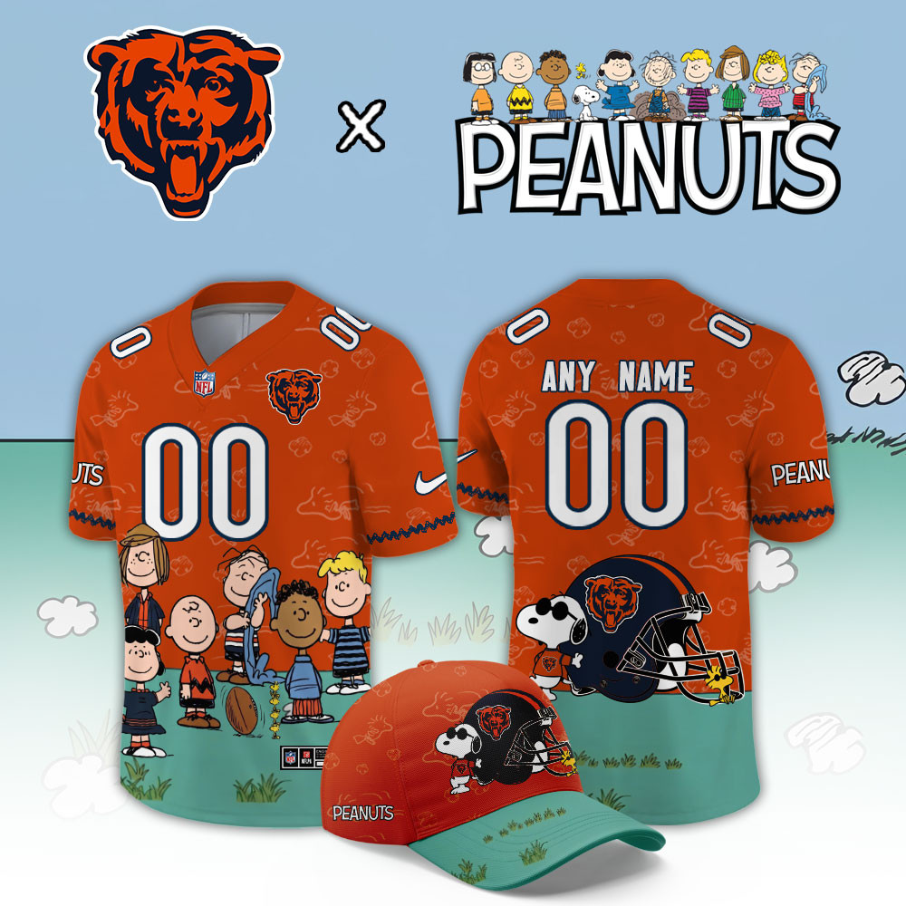Chicago Bears x Peanuts 2026 Limited Football Jersey PBTKDZ7