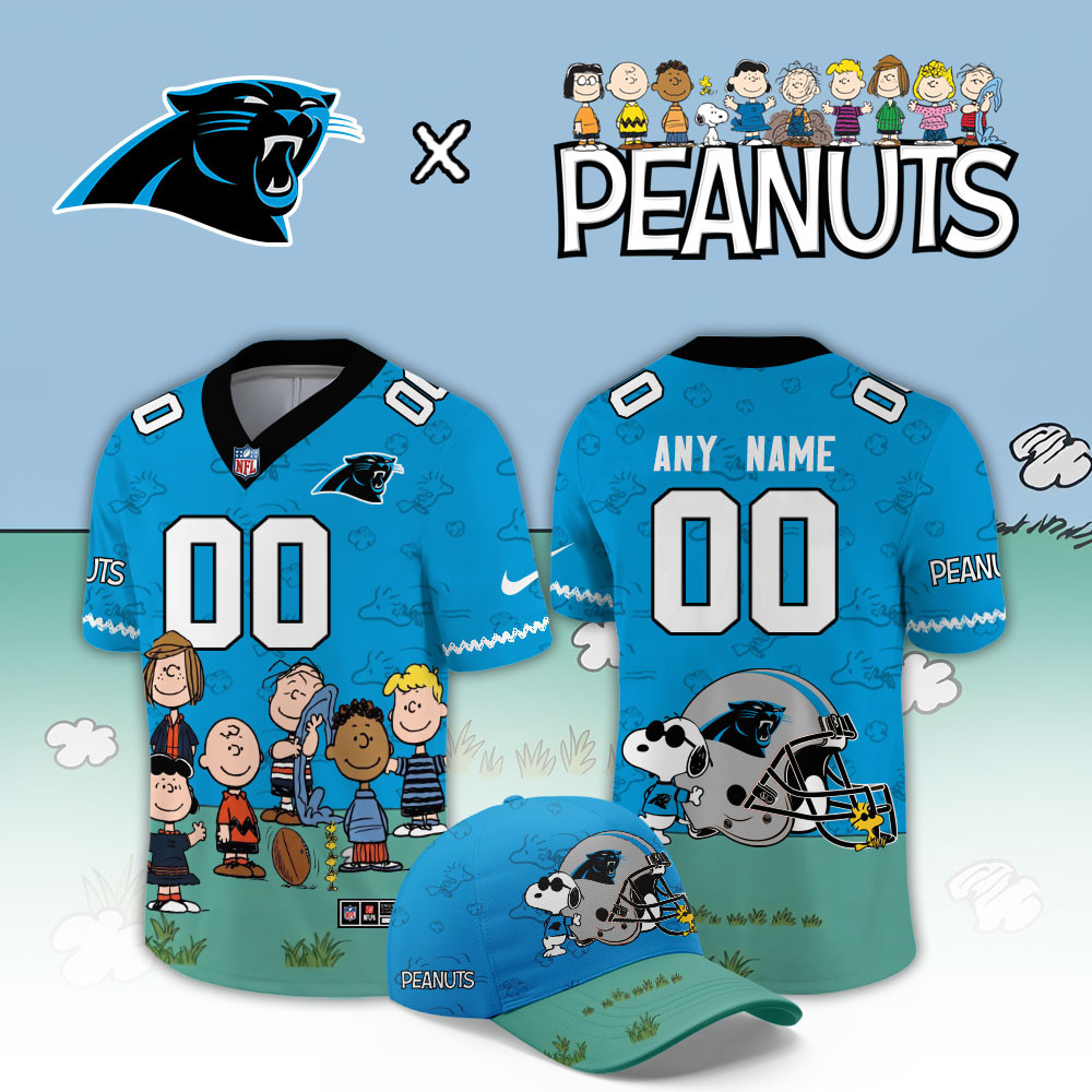 Carolina Panthers x Peanuts 2026 Limited Football Jersey PBIXHVJ