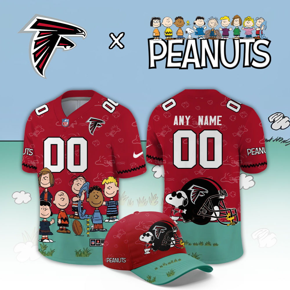 Atlanta Falcons x Peanuts 2026 Limited Football Jersey PB5D3U7