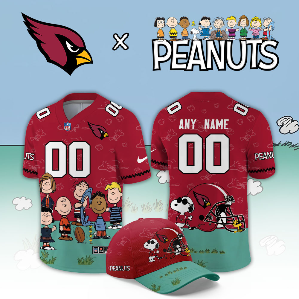 Arizona Cardinals x Peanuts 2026 Limited Football Jersey PBVSI0Y