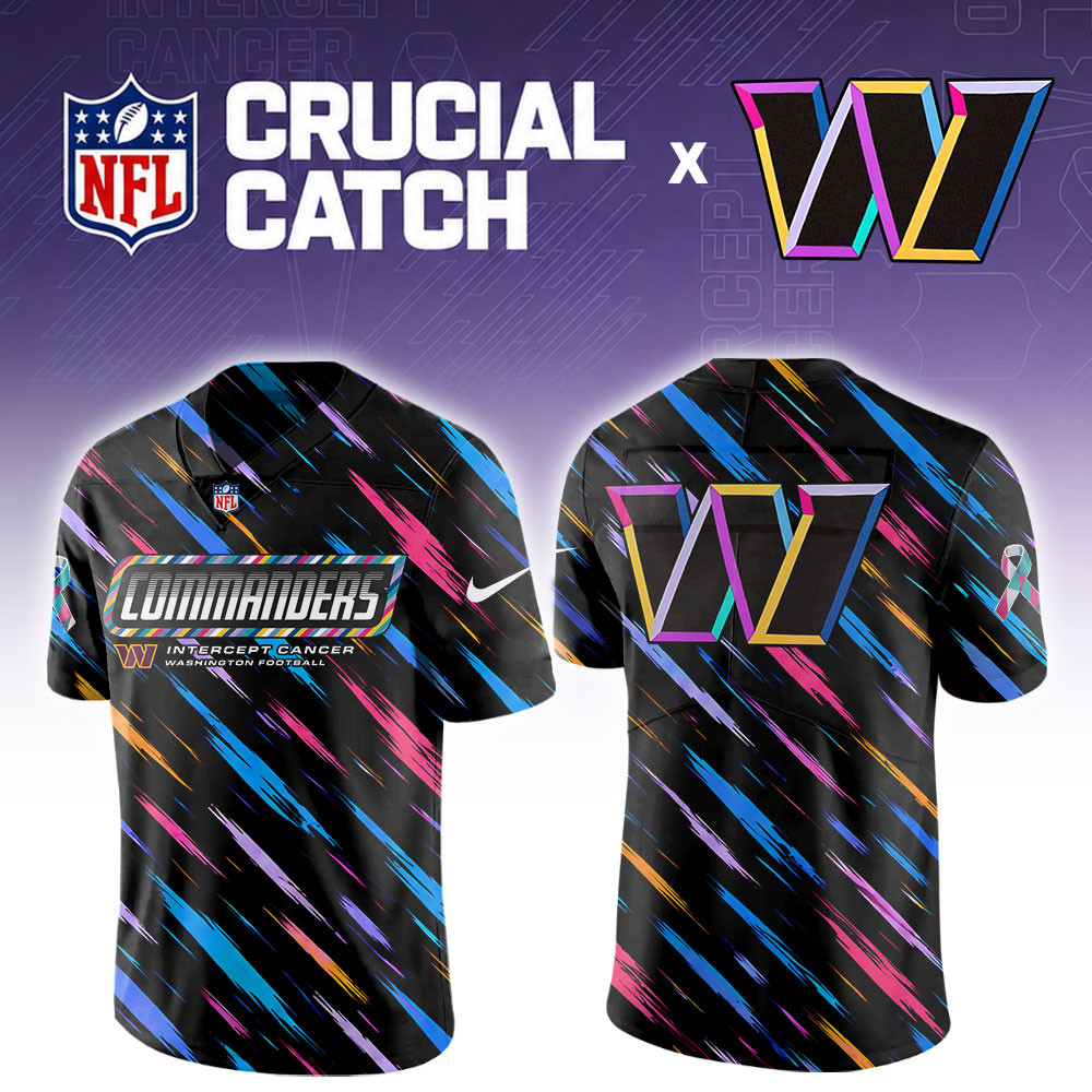 Washington Commanders 2026 Breast Cancer Awareness Special Football Jersey PB882ZB