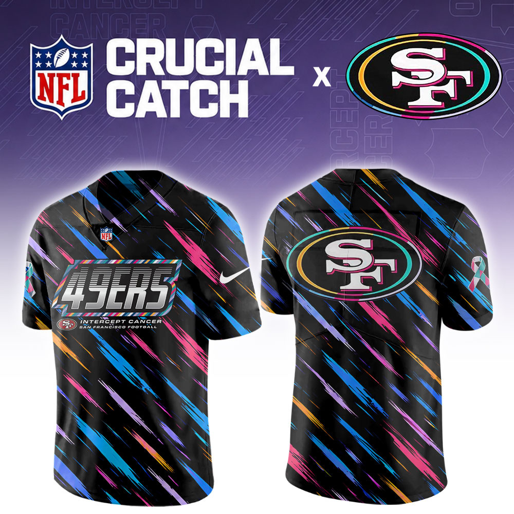 San Francisco 49ers 2026 Breast Cancer Awareness Special Football Jersey PBAN9BB