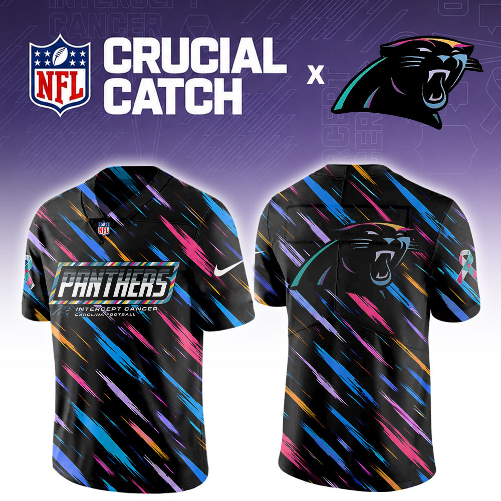 Carolina Panthers 2026 Breast Cancer Awareness Special Football Jersey PBDXVC7