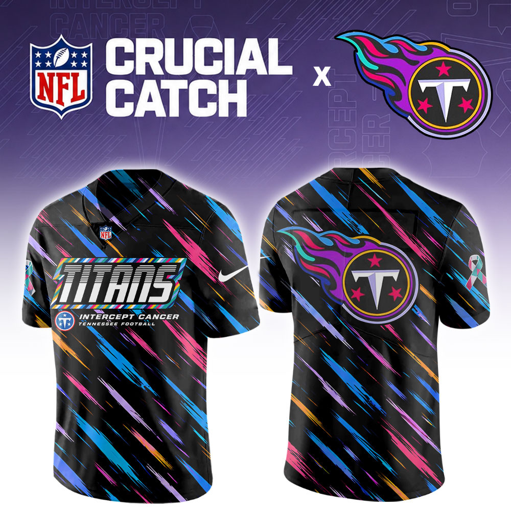 Tennessee Titans 2026 Breast Cancer Awareness Special Football Jersey PB2RP6J