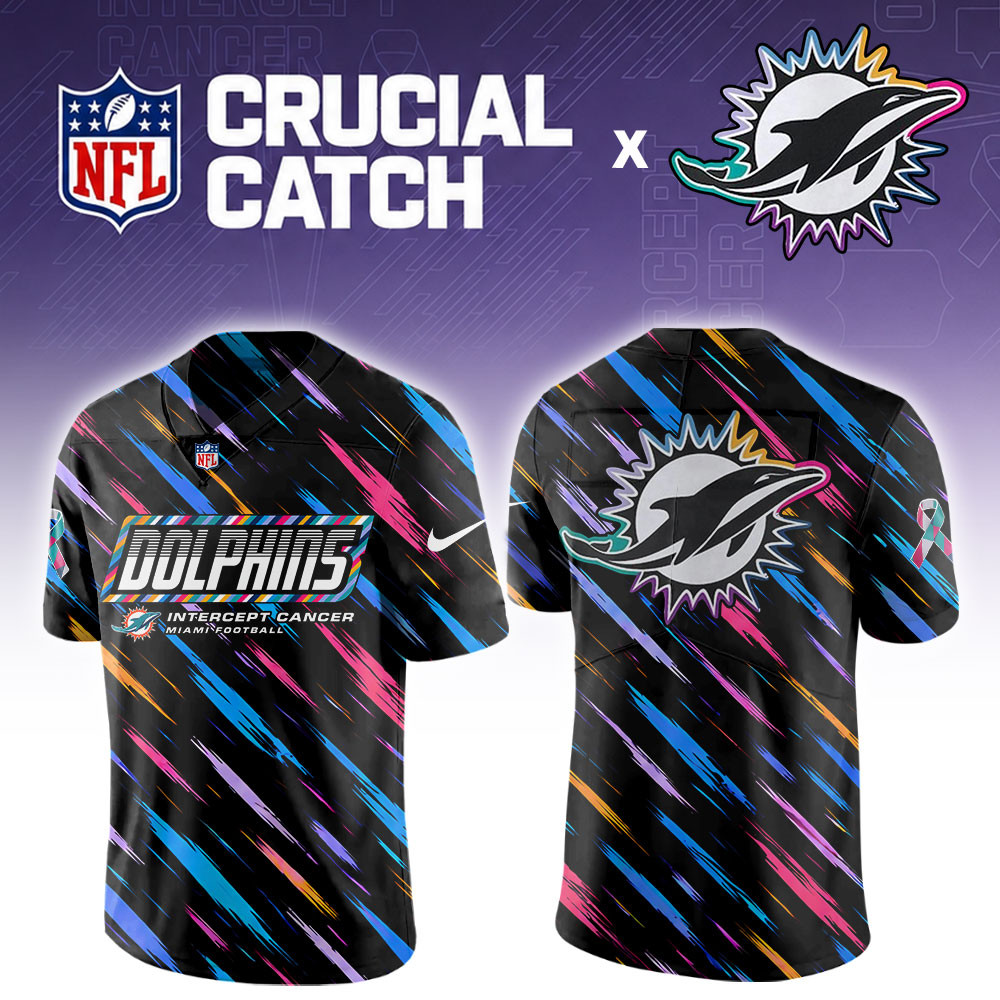Miami Dolphins 2026 Breast Cancer Awareness Special Football Jersey PBOBSG6