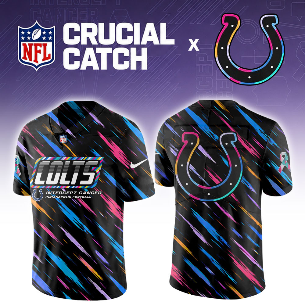 Indianapolis Colts 2026 Breast Cancer Awareness Special Football Jersey PBYPQ8X