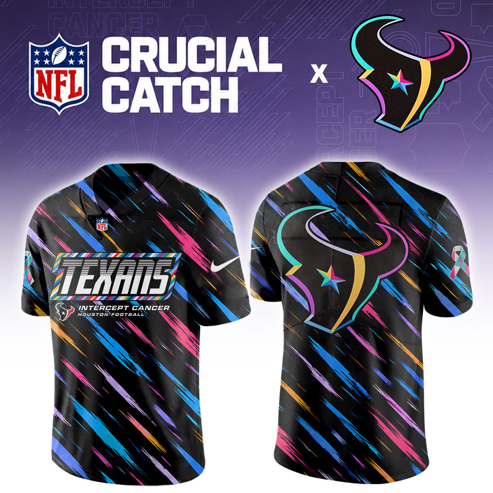 Houston Texans 2026 Breast Cancer Awareness Special Football Jersey PBKXW0W