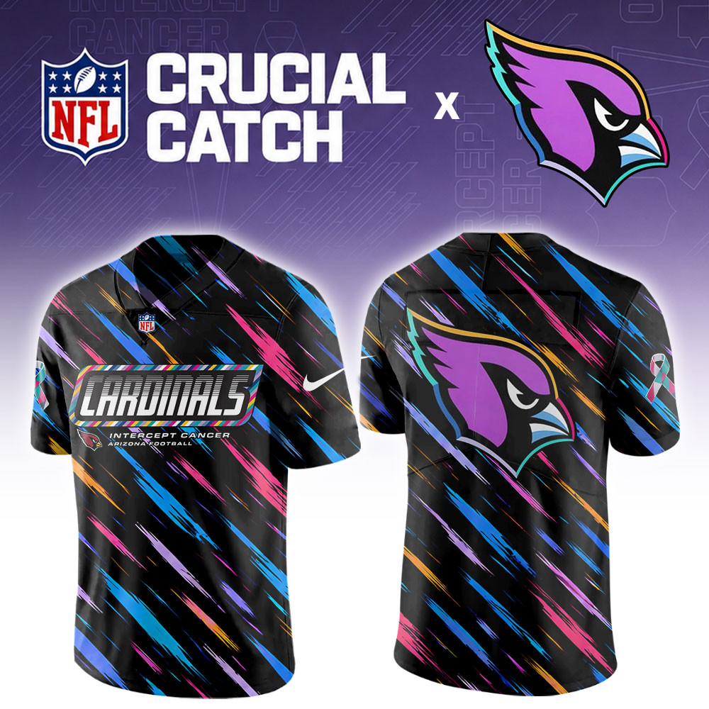 Arizona Cardinals 2026 Breast Cancer Awareness Special Football Jersey PBSCPF6