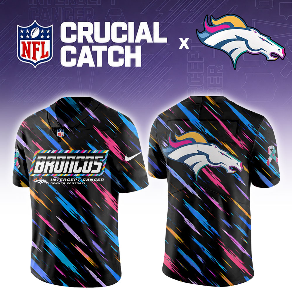 Denver Broncos 2026 Breast Cancer Awareness Special Football Jersey PB4NKLP