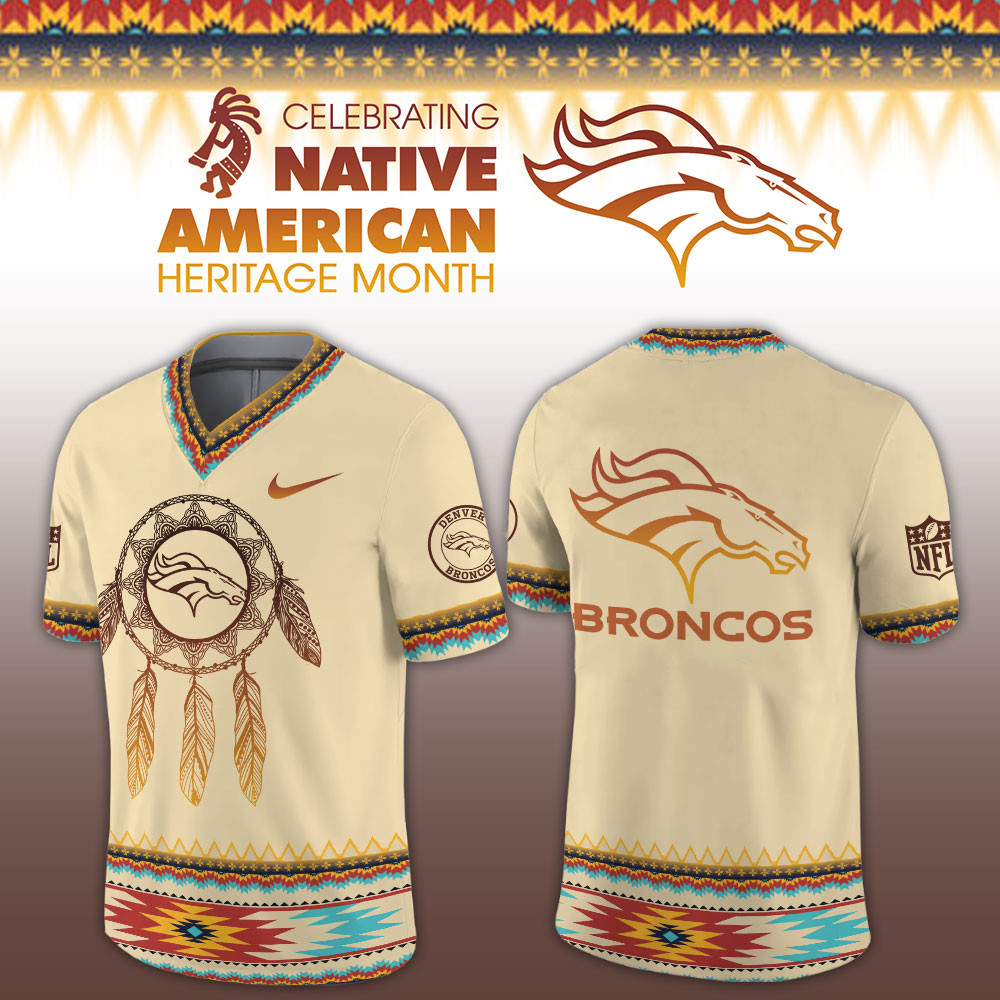 Denver Broncos Native American Heritage Limited Football Jersey PBU2Y9Z