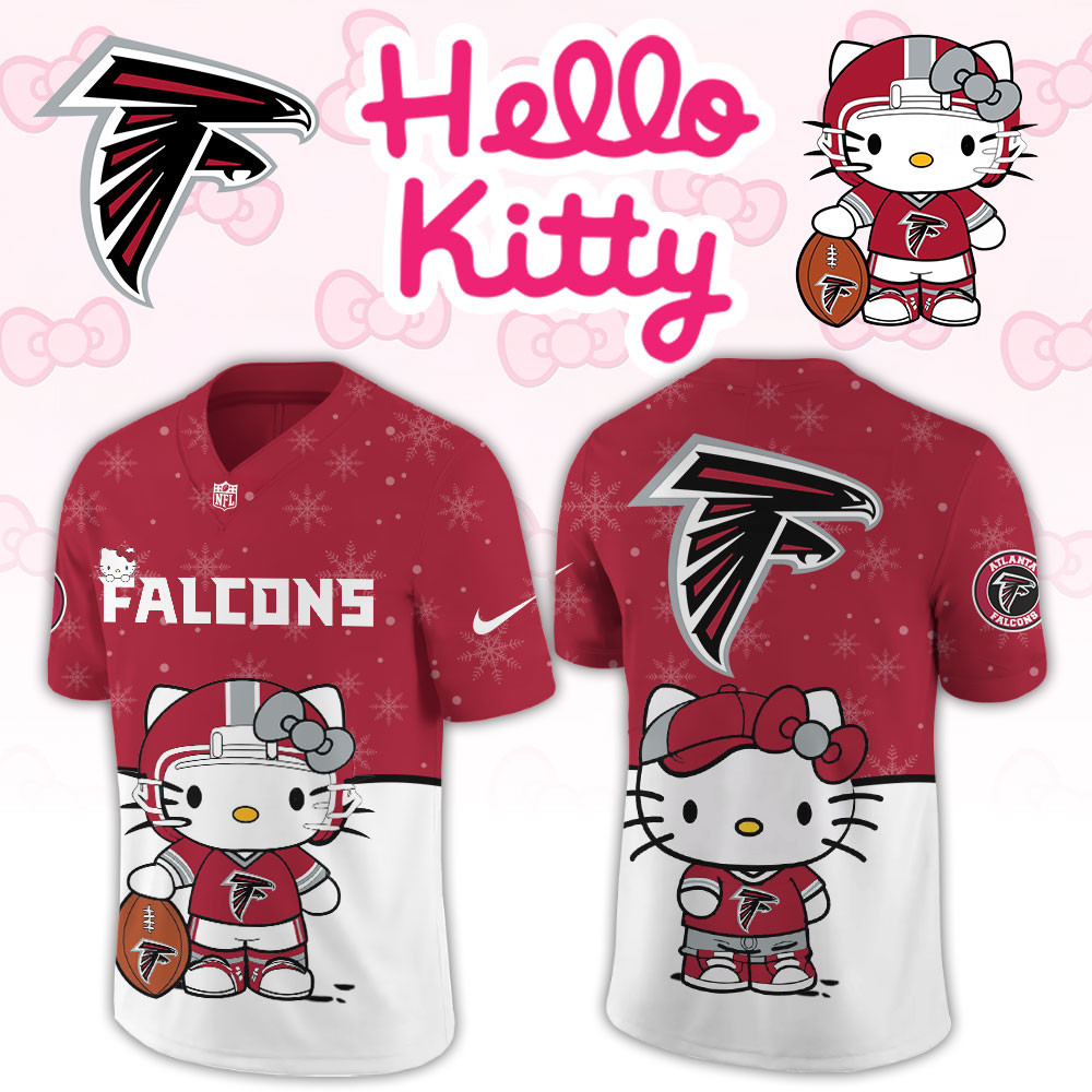 Atlanta Falcons Hello Kitty Limited New Football Jersey PB9OBHN