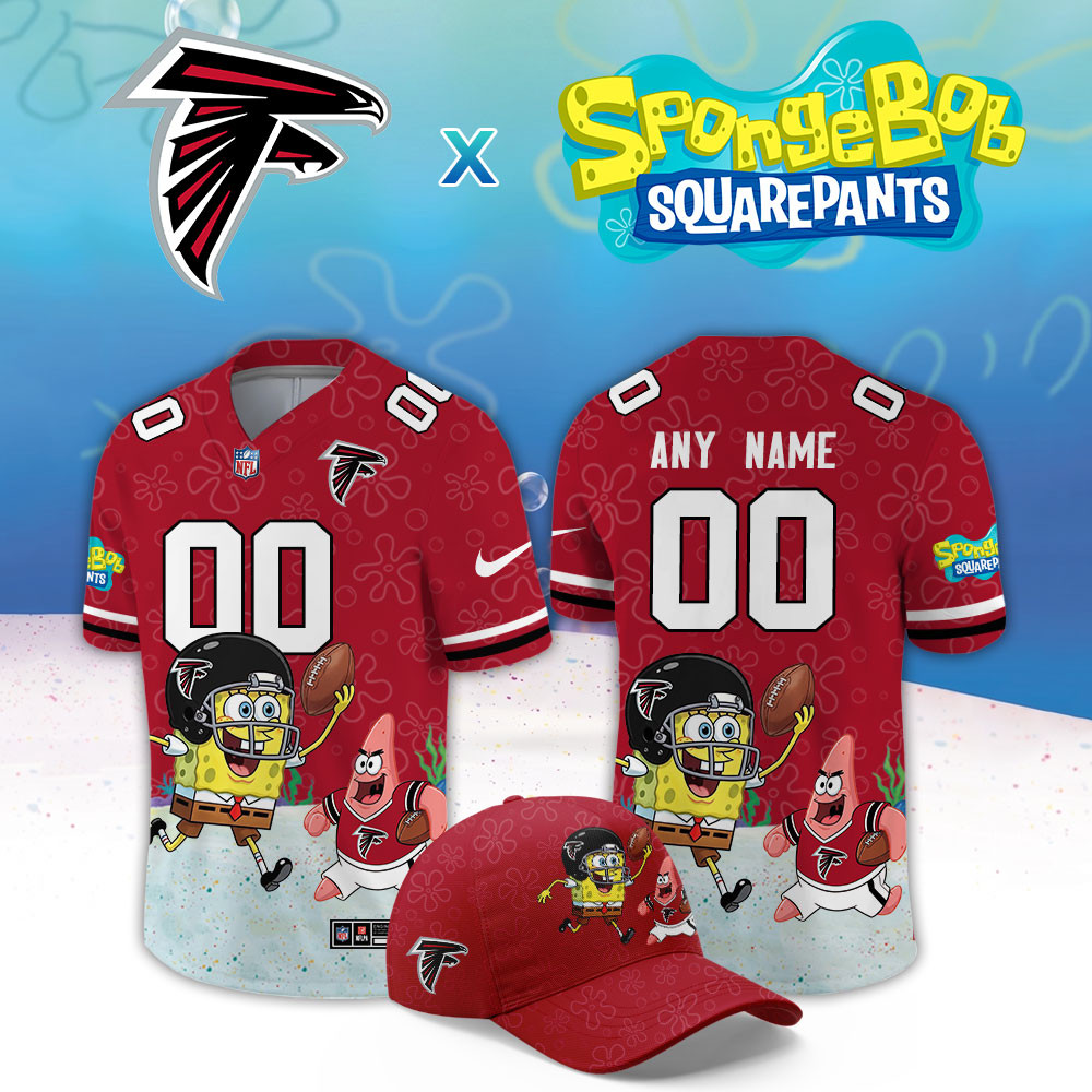Atlanta Falcons x SpongeBob Limited Custom Jersey PBA7MOL