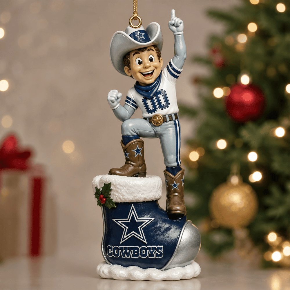 Dallas Cowboys Mascot Christmas Ornament PBPE5LA