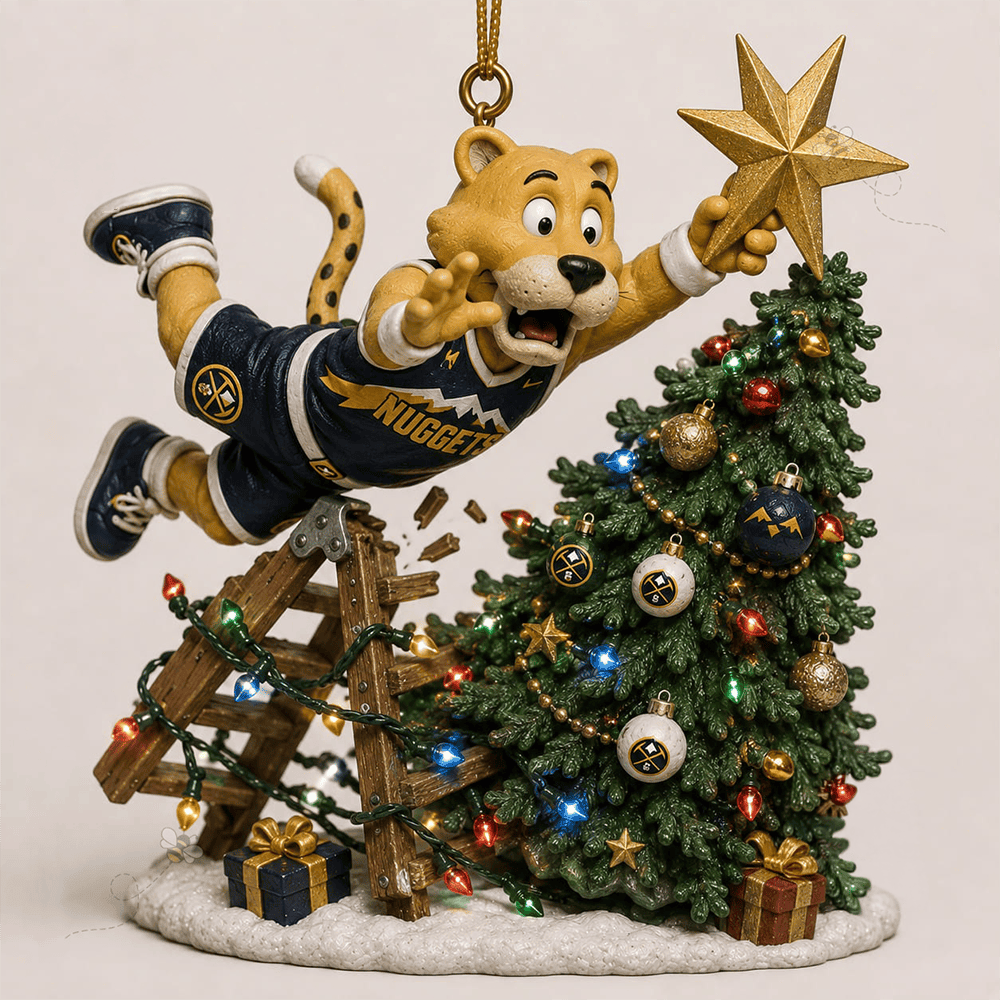 Denver Nuggets Christmas Ornament PB7296E