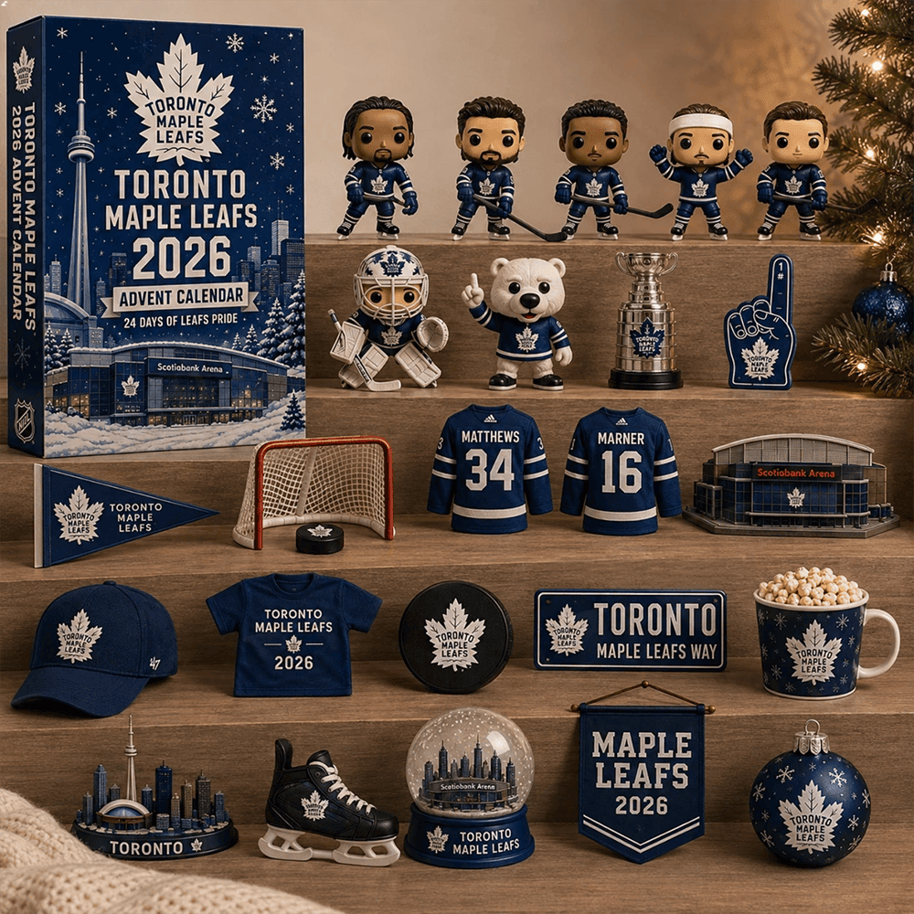 Toronto Maple Leafs Christmas Advent Calendar PB3IZYC