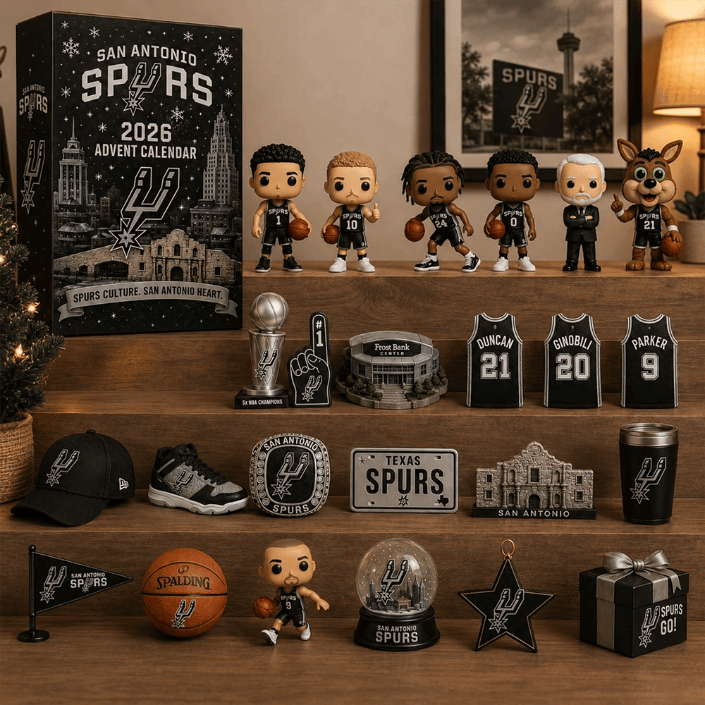 San Antonio Spurs Christmas Advent Calendar PBA229Y