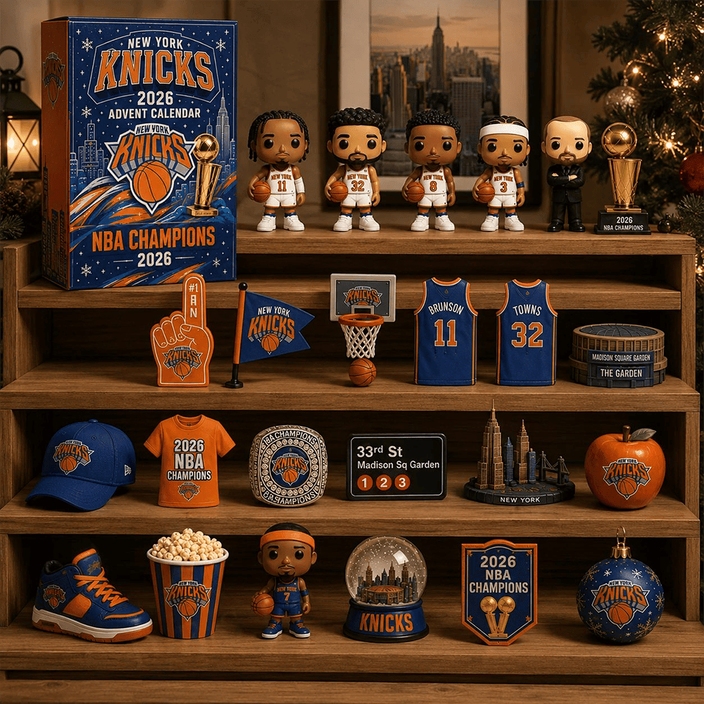 New York Knicks Champions Christmas Advent Calendar PBRMBUF