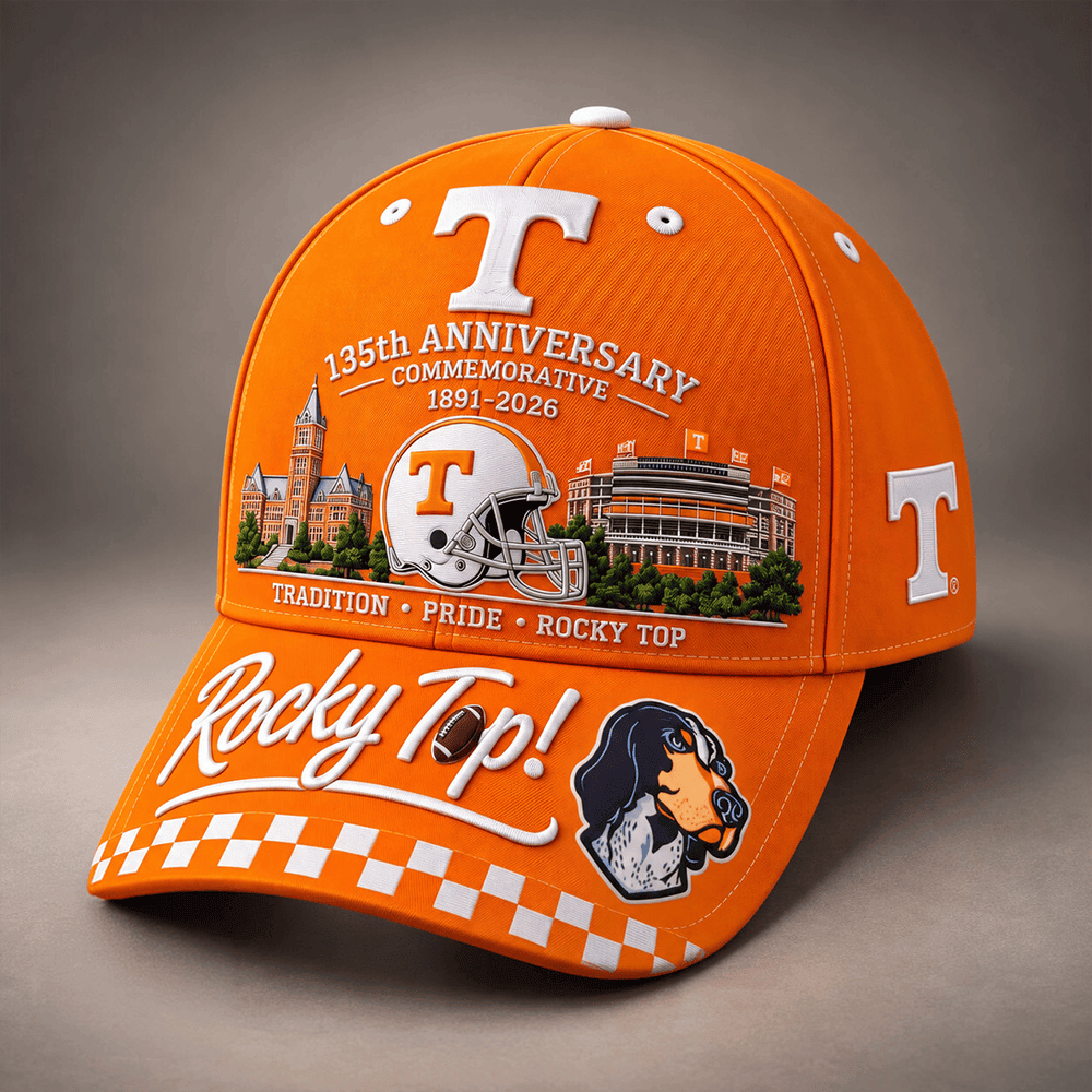 Tennessee Volunteers Themed 135th Anniversary Commemorative Hat PB9FCCI
