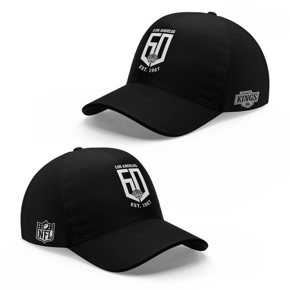 Los Angeles Kings EST 1967 60th Anniversary Hat PBHNX2O