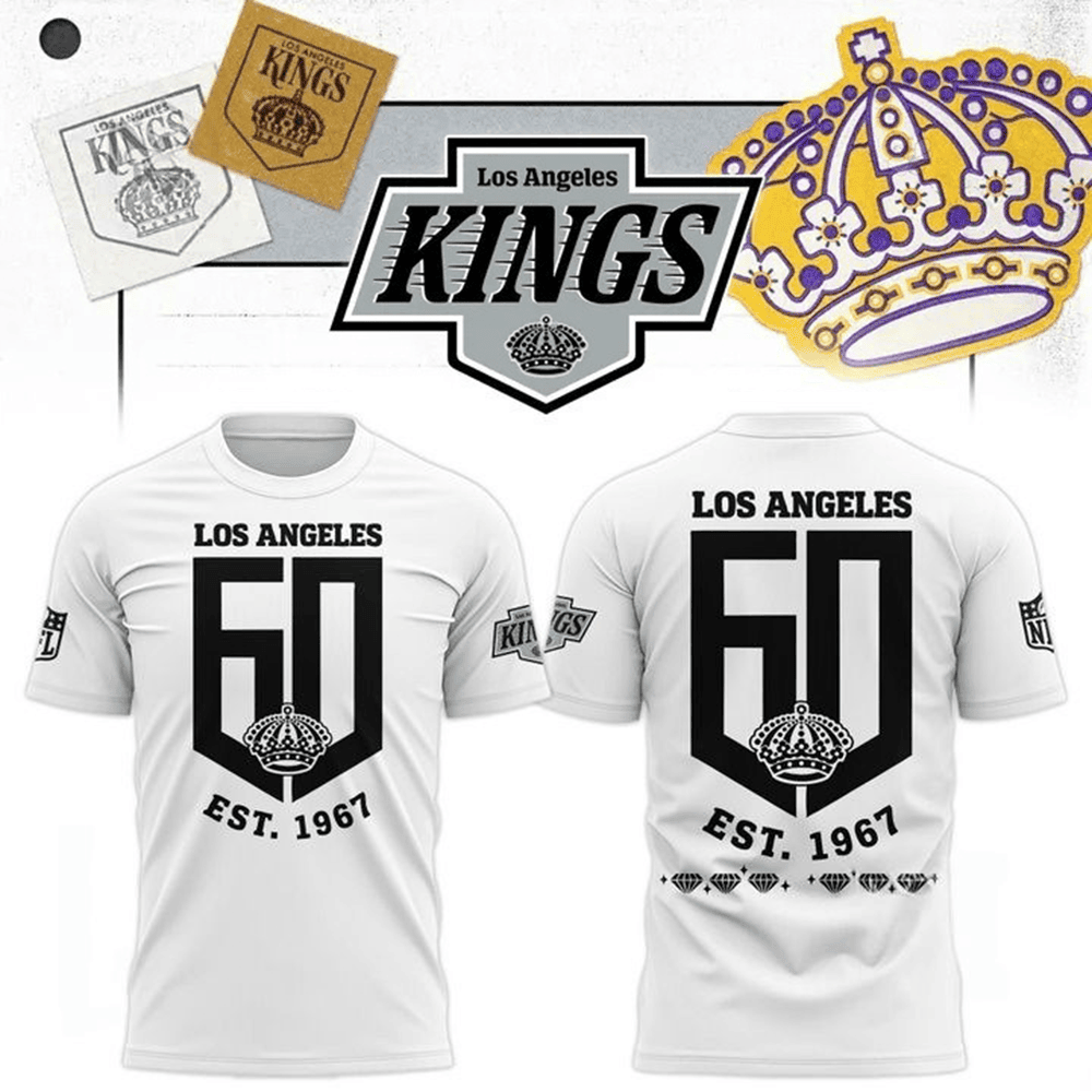 Los Angeles Kings 60th Anniversary Shirt PBS0XPH