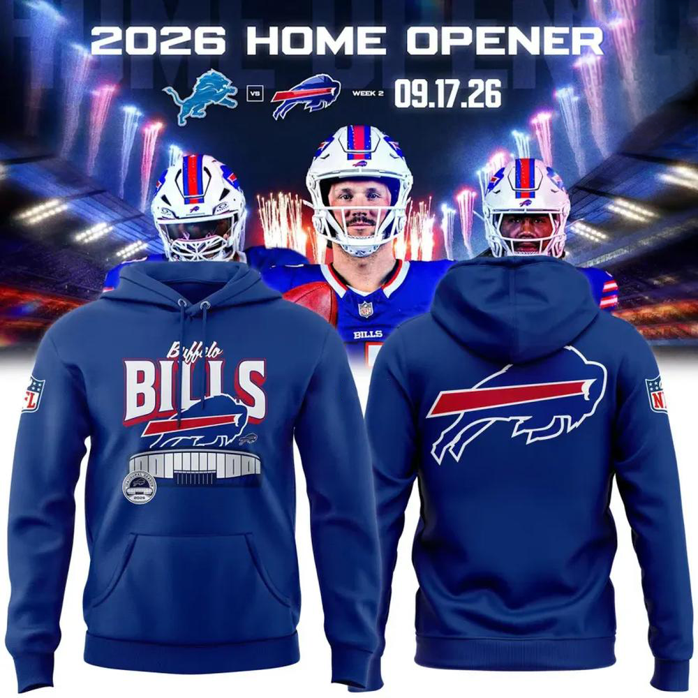 Buffalo Bills Highmark Stadium Inaugural Season Our New Home Hoodie PBINDCH