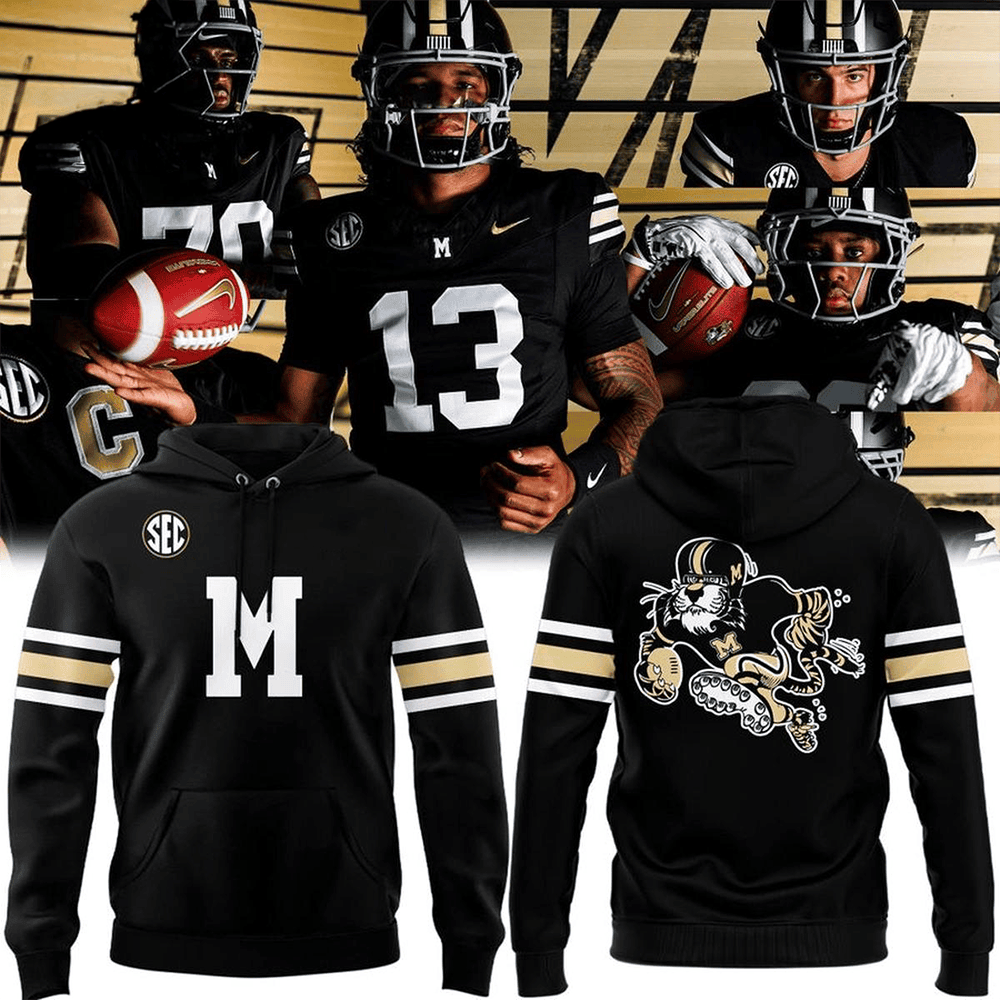 Missouri Tigers 100th Anniversary Uniforms Hoodie PBKY4FF