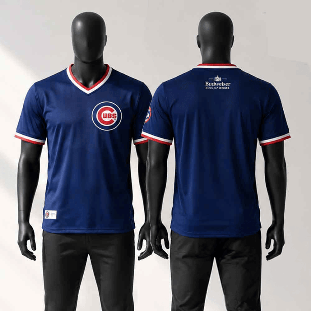 Chicago Cubs 150th Anniversary 1980s Replica Road Jersey PBH6VOE