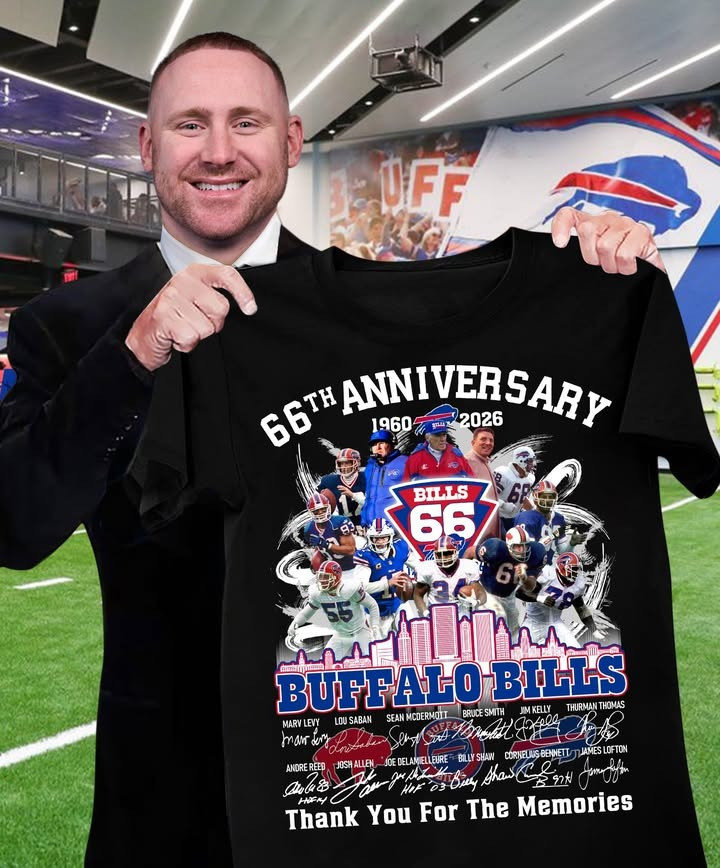Buffalo Bills 66th Anniversary T-Shirt PBO17MF