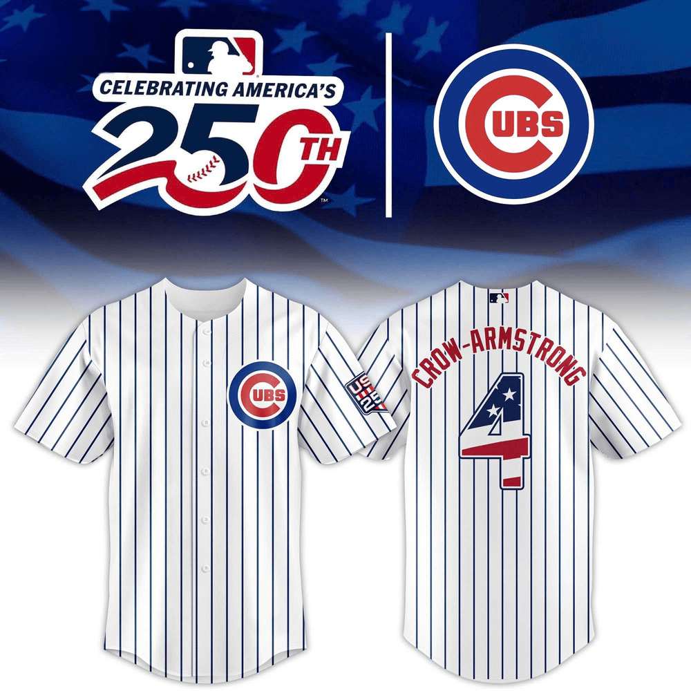 Chicago Cubs X America 250th Anniversary 2026 Baseball Jersey PBLW2J2