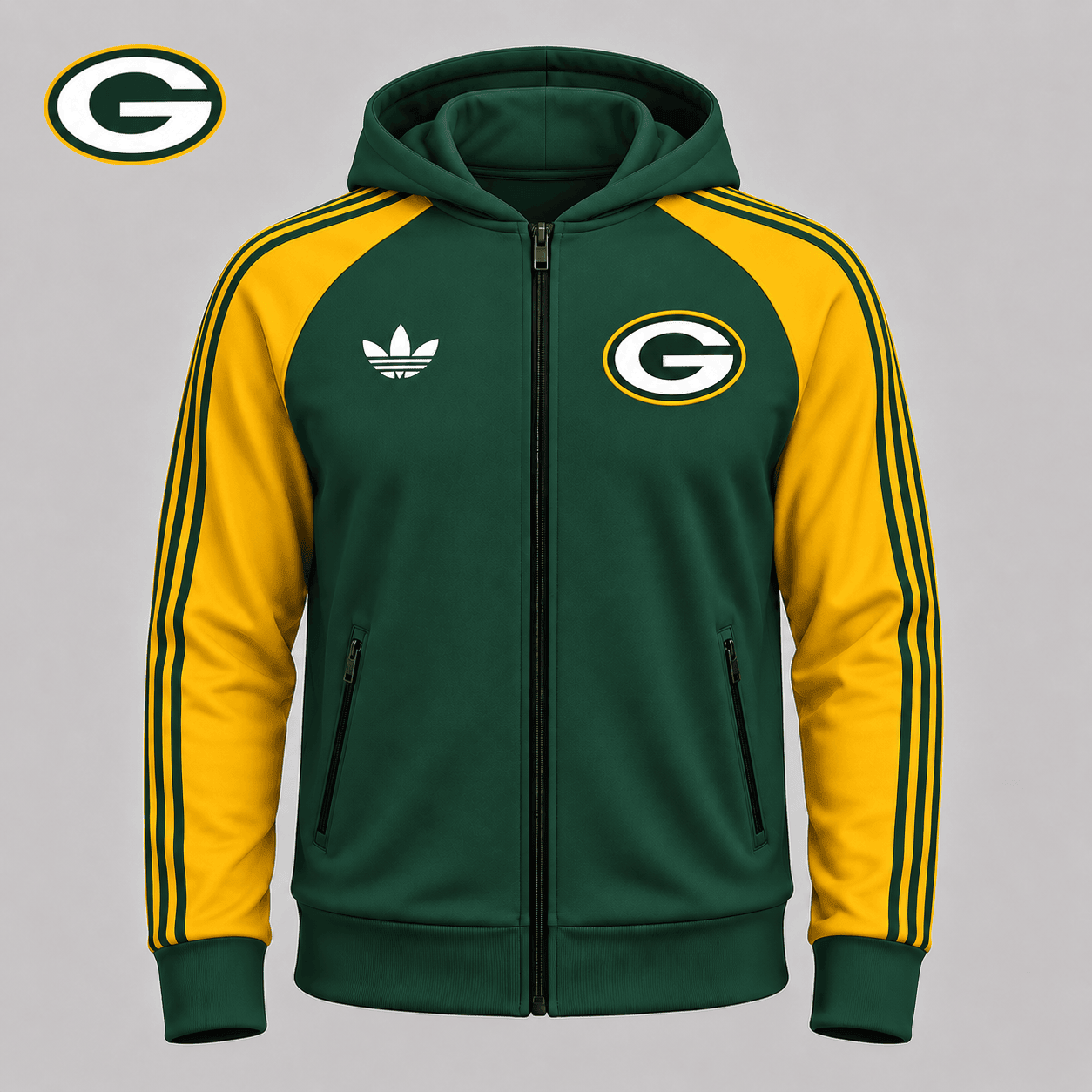 Green Bay Packers | Premium NFL Game Day Full-Zip Jacket NY