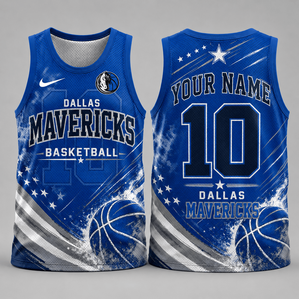 Dallas Mavericks | Premium NBA Personalized Fan Pride Basketball Tank Top TD