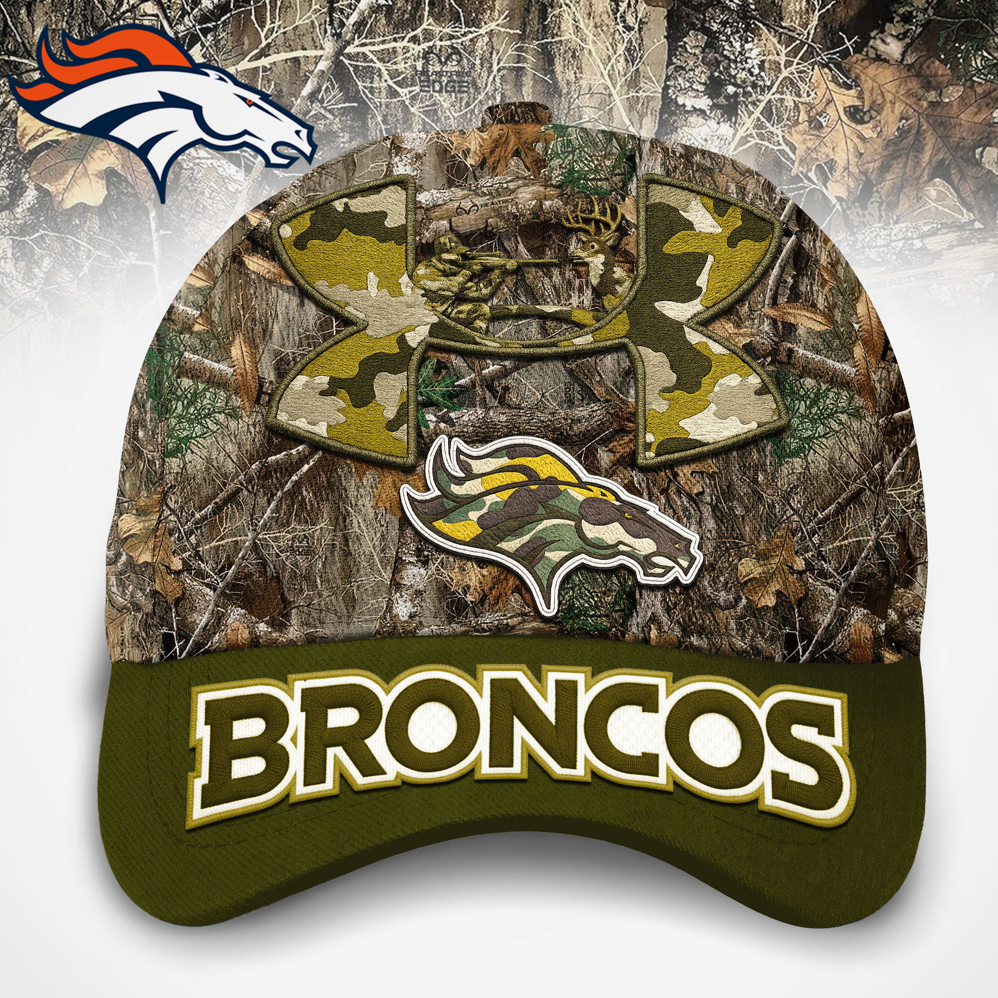 Denver Broncos | Premium NFL Hunting Under Armour Classic Cap TD
