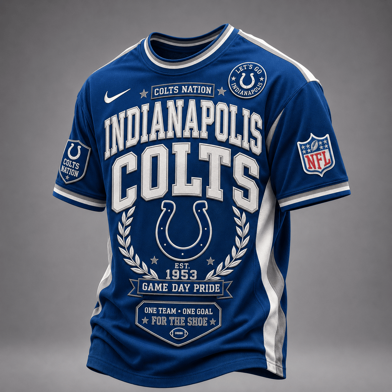 Indianapolis Colts | Premium NFL Classic Game Day Football Fan T-Shirt TD