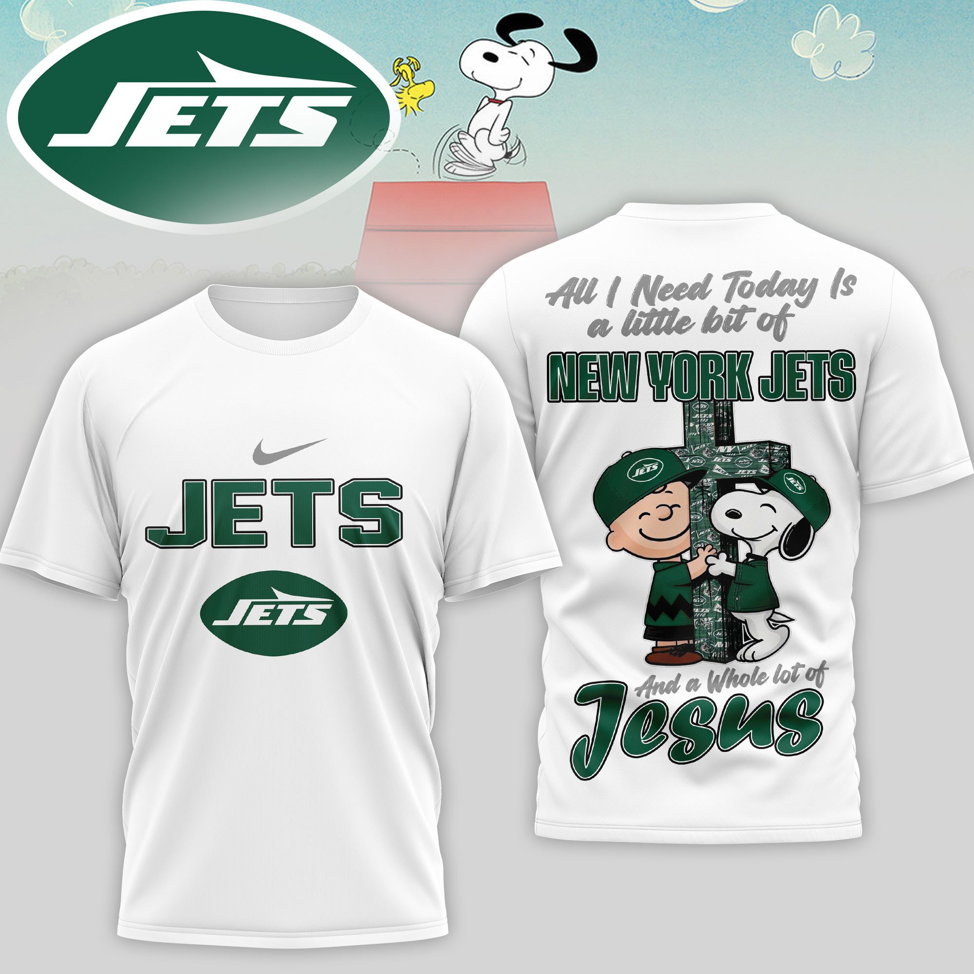 New York Jets | Premium NFL League Blessing 3D Shirt NTH1