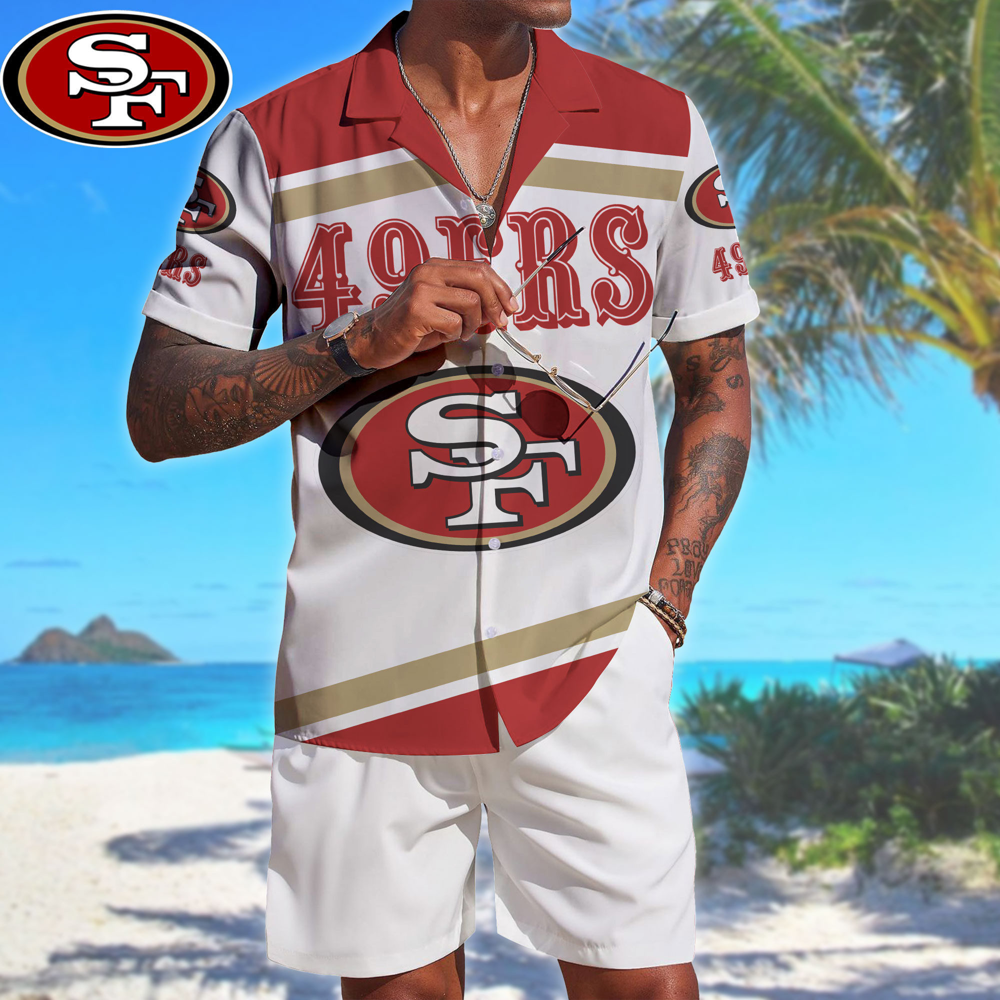 San Francisco 49ers | Premium NFL Summer Beach Hawaiian Shirt NTH1