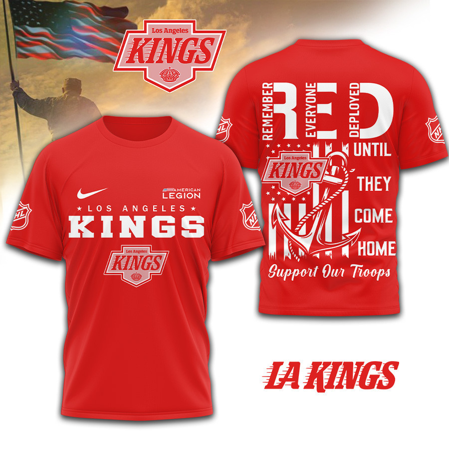 Los Angeles Kings | Premium NHL Red Friday Shirt TD