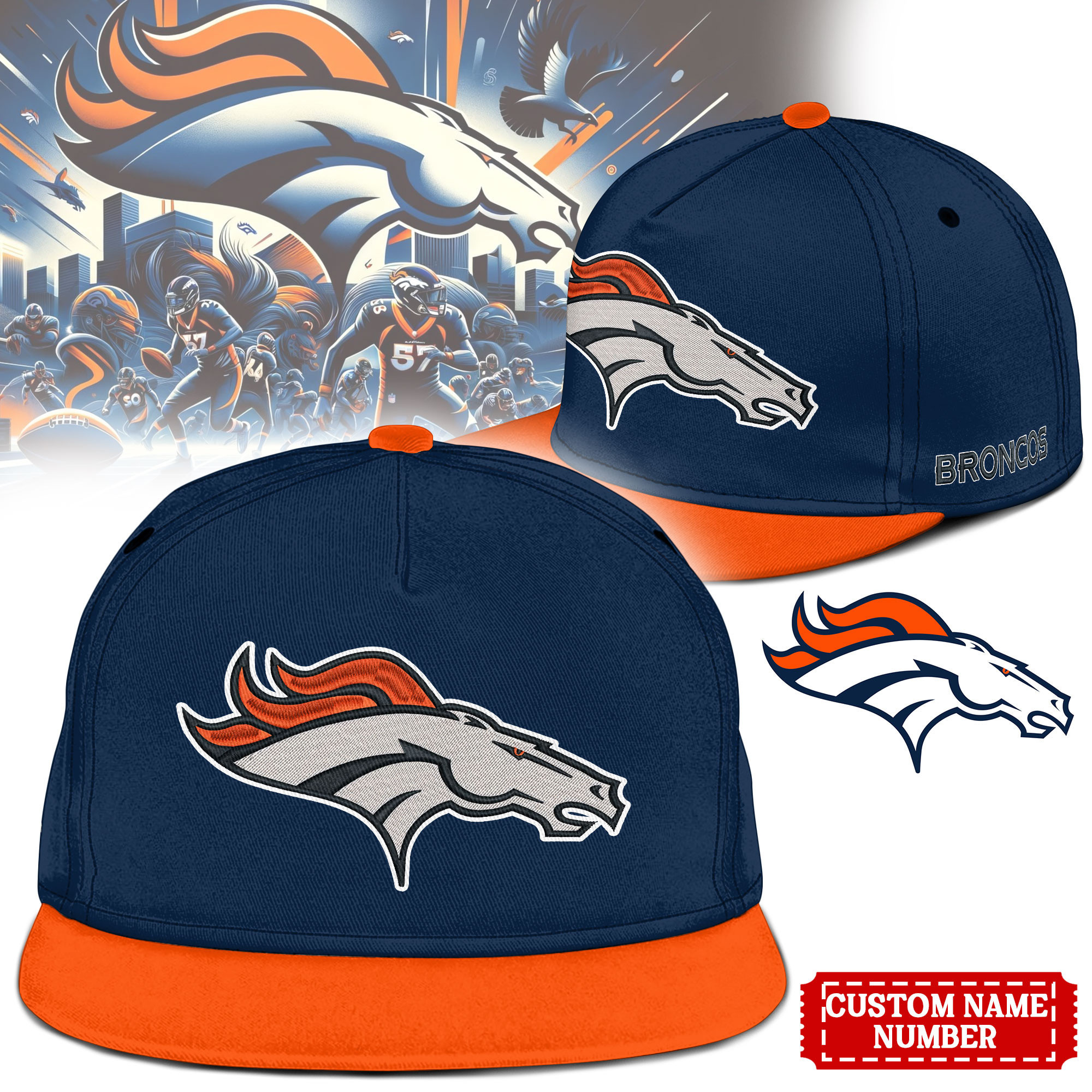 Denver Broncos | Premium NFL Heritage Cap NTH1