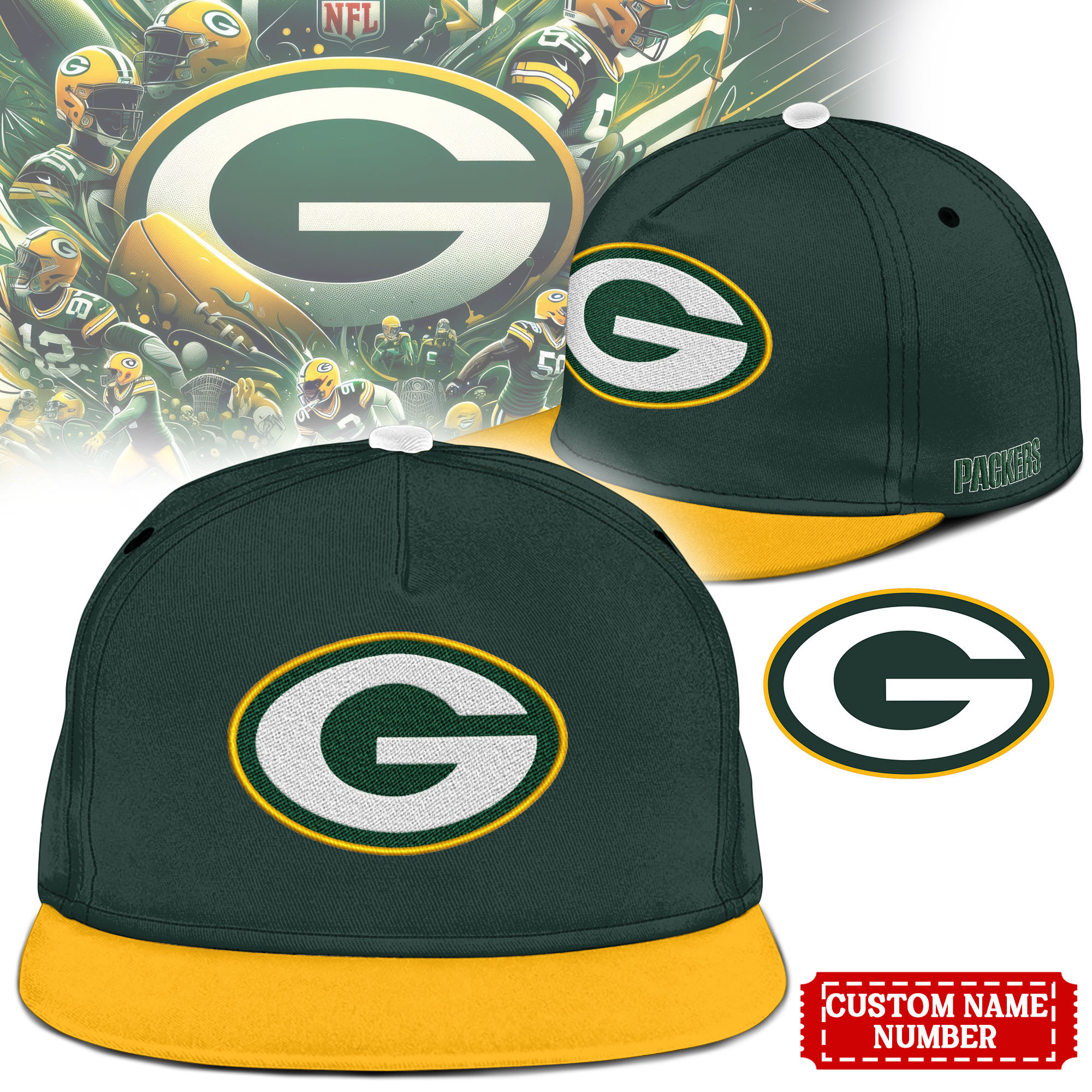 Green Bay Packers | Premium NFL Heritage Cap NTH1