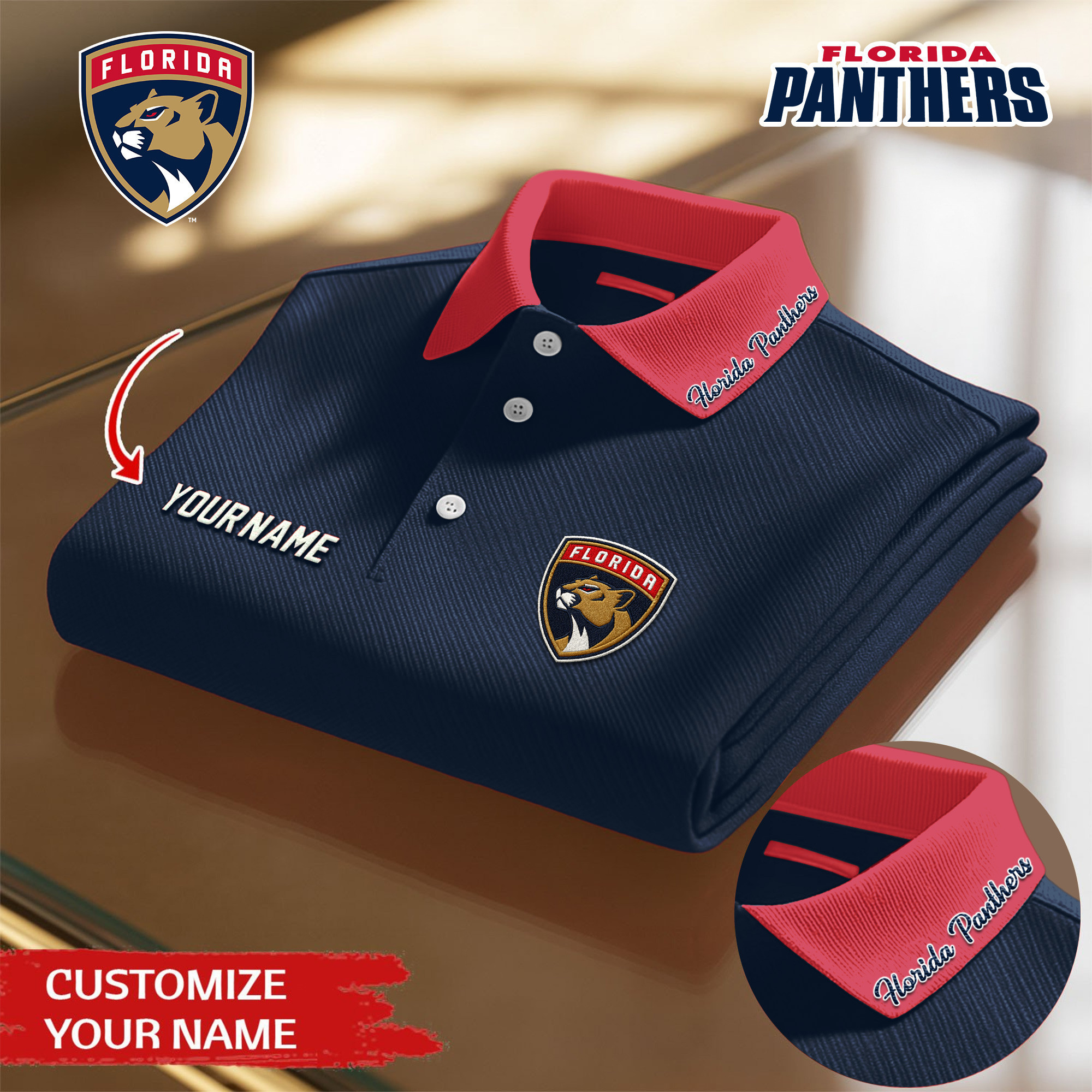 Florida Panthers | Premium NHL Polo Shirt TD