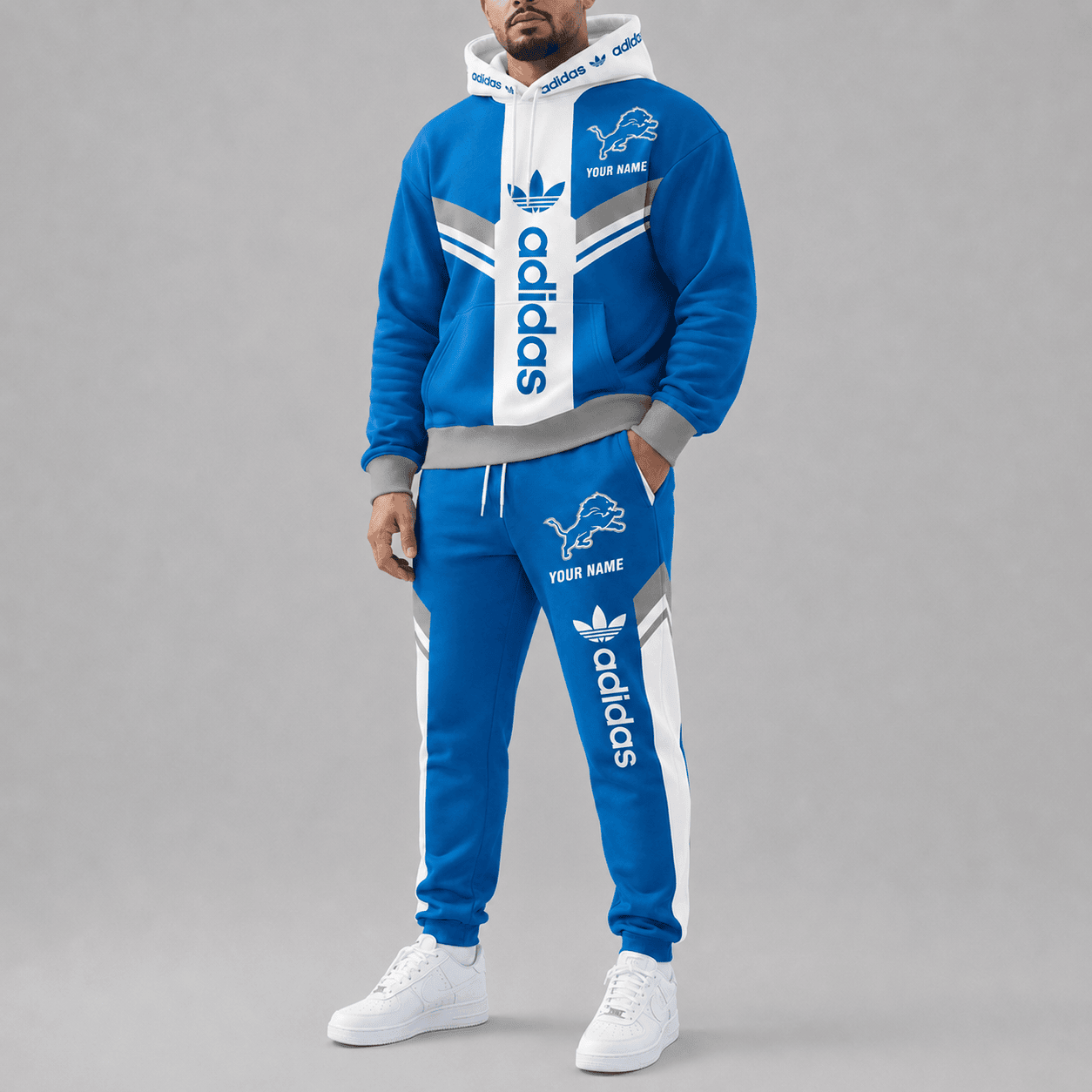 Detroit Lions | Premium NFL Sport Hoodie & Jogger Set TD