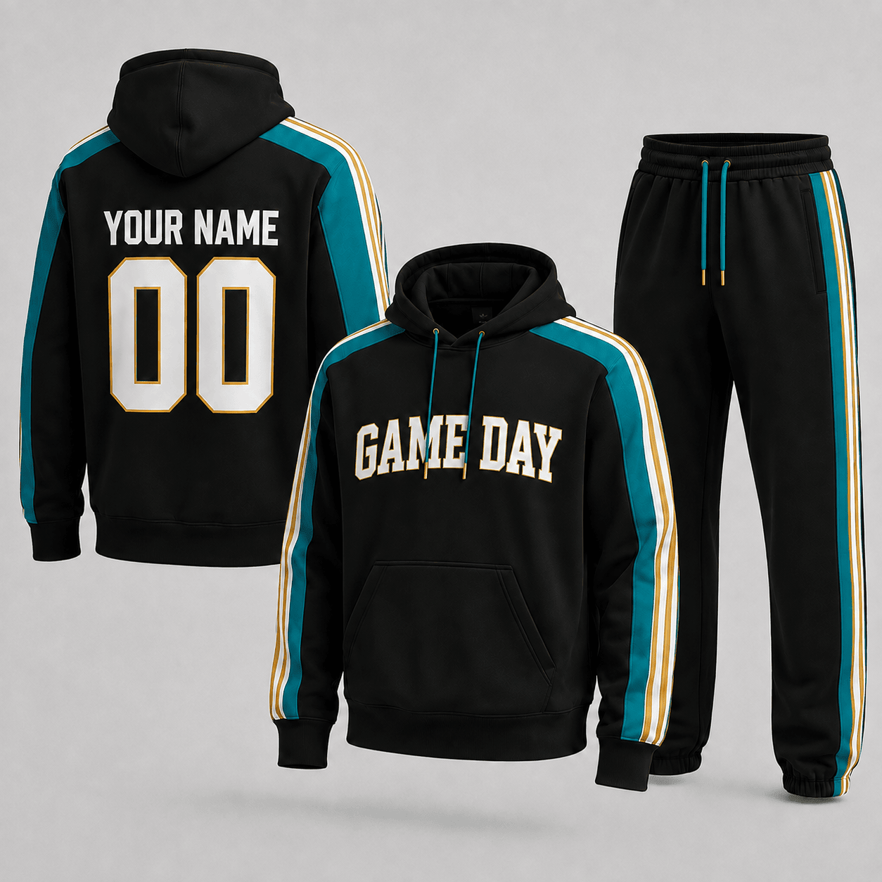 Premium Game Day Hoodie & Jogger Set