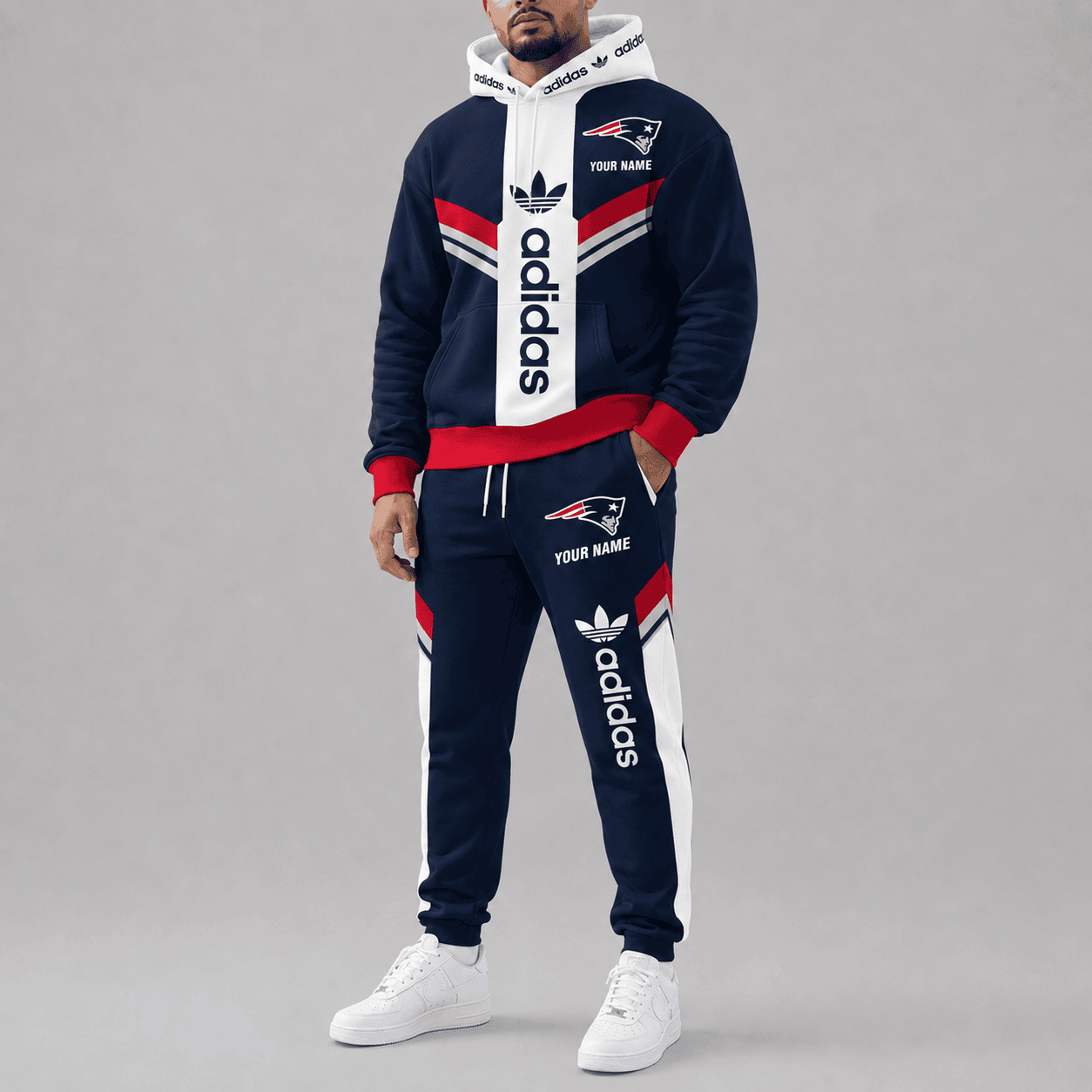 New England Patriots | Premium NFL Sport Hoodie & Jogger Set TD