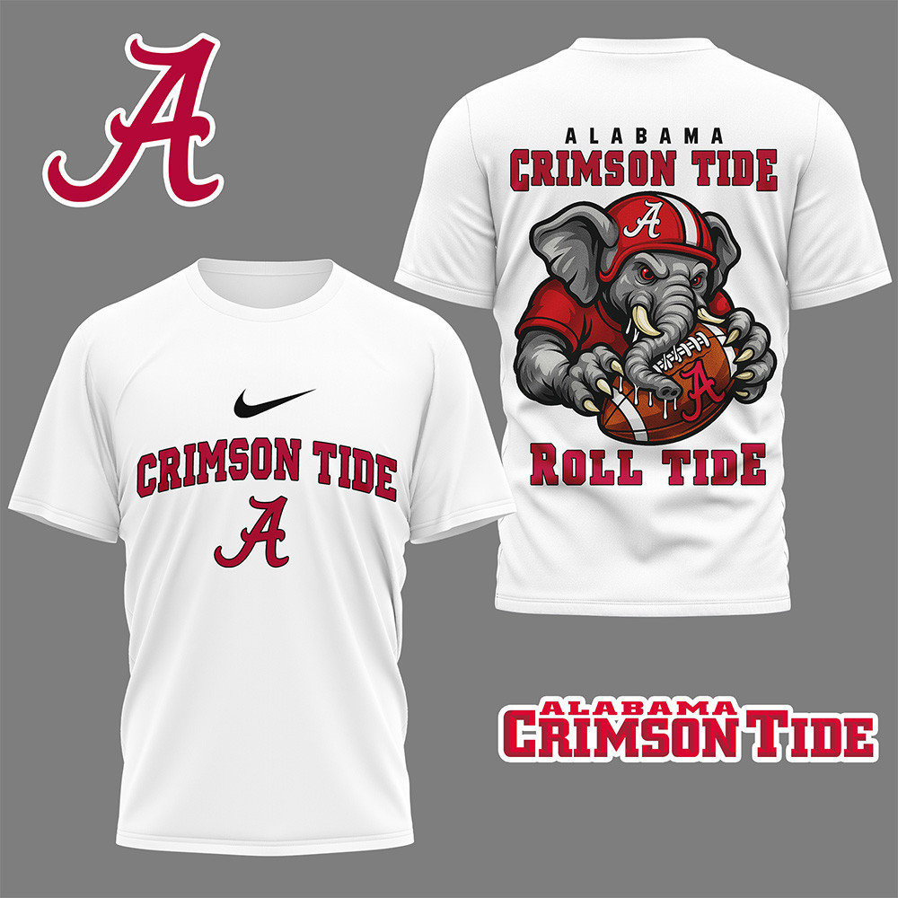Alabama Crimson Tide | Premium NCAA Nation Gear 3D Shirt NY