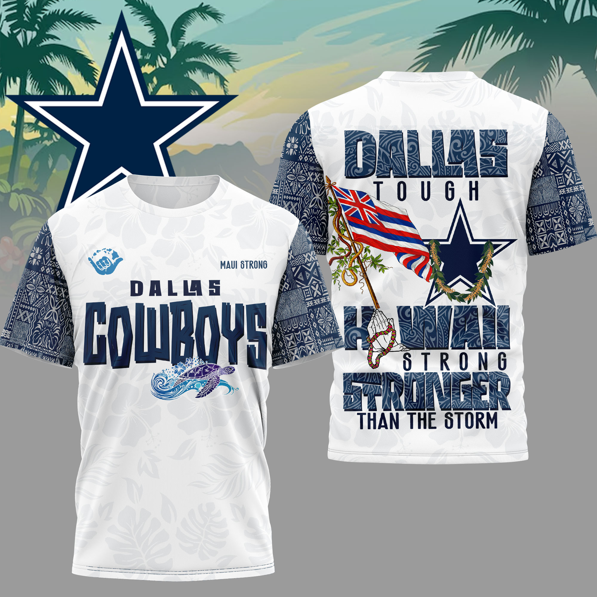 Chicago Bears | Premium NFL Hawaii Strong 3D Shirt HY