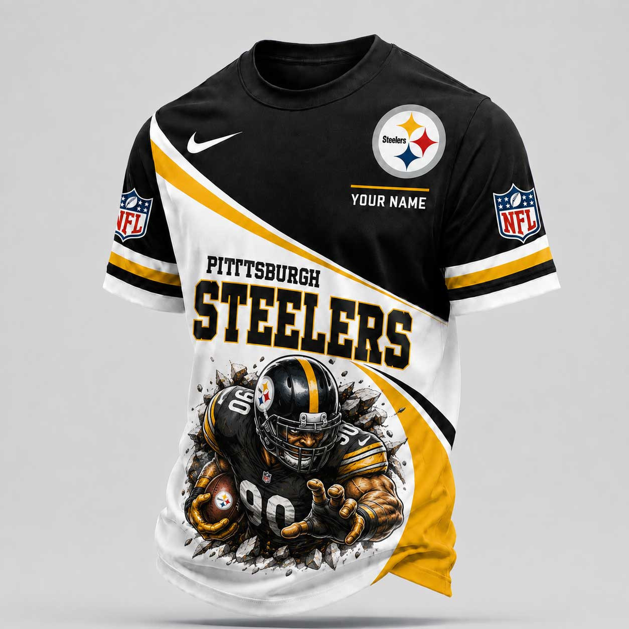 Pittsburgh Steelers | Premium NFL Bold Team Pride t-shirt TD