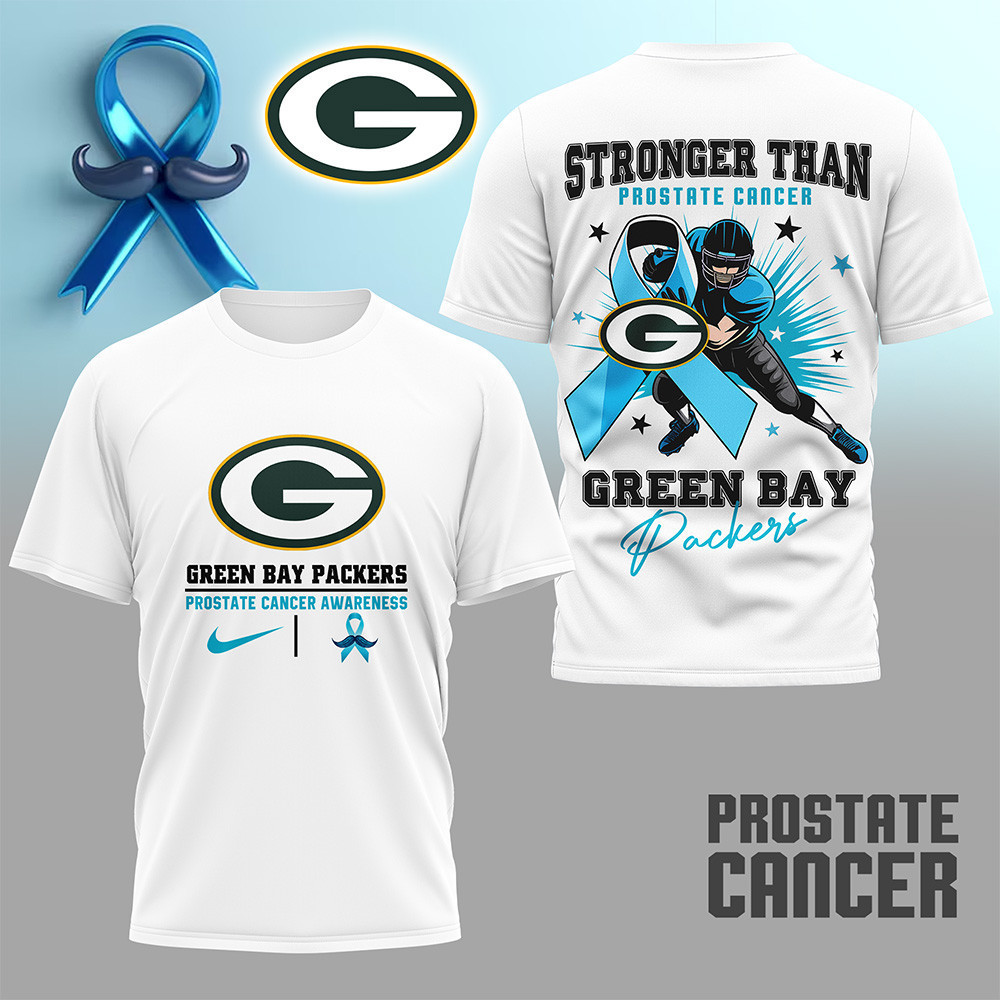 Green Bay Packers | Premium NFL Prostate Cancer Awareness Month Shirt HI