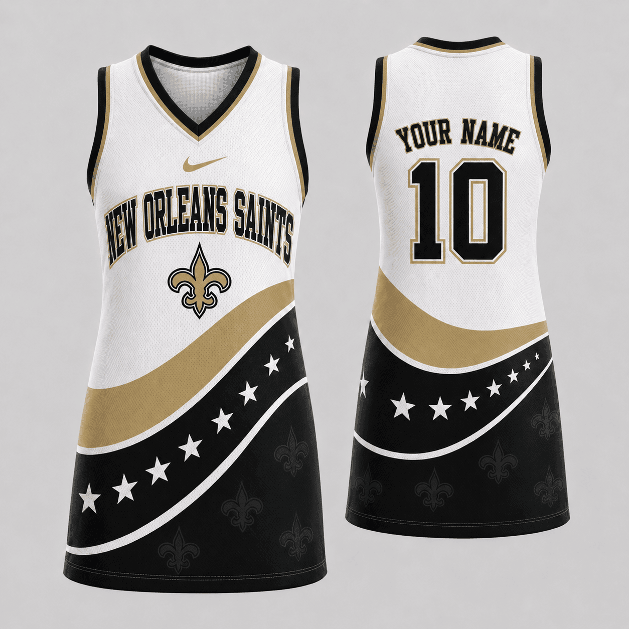 New Orleans Saints | Premium NFL Bold Team Pride Women Jersey Dress TD