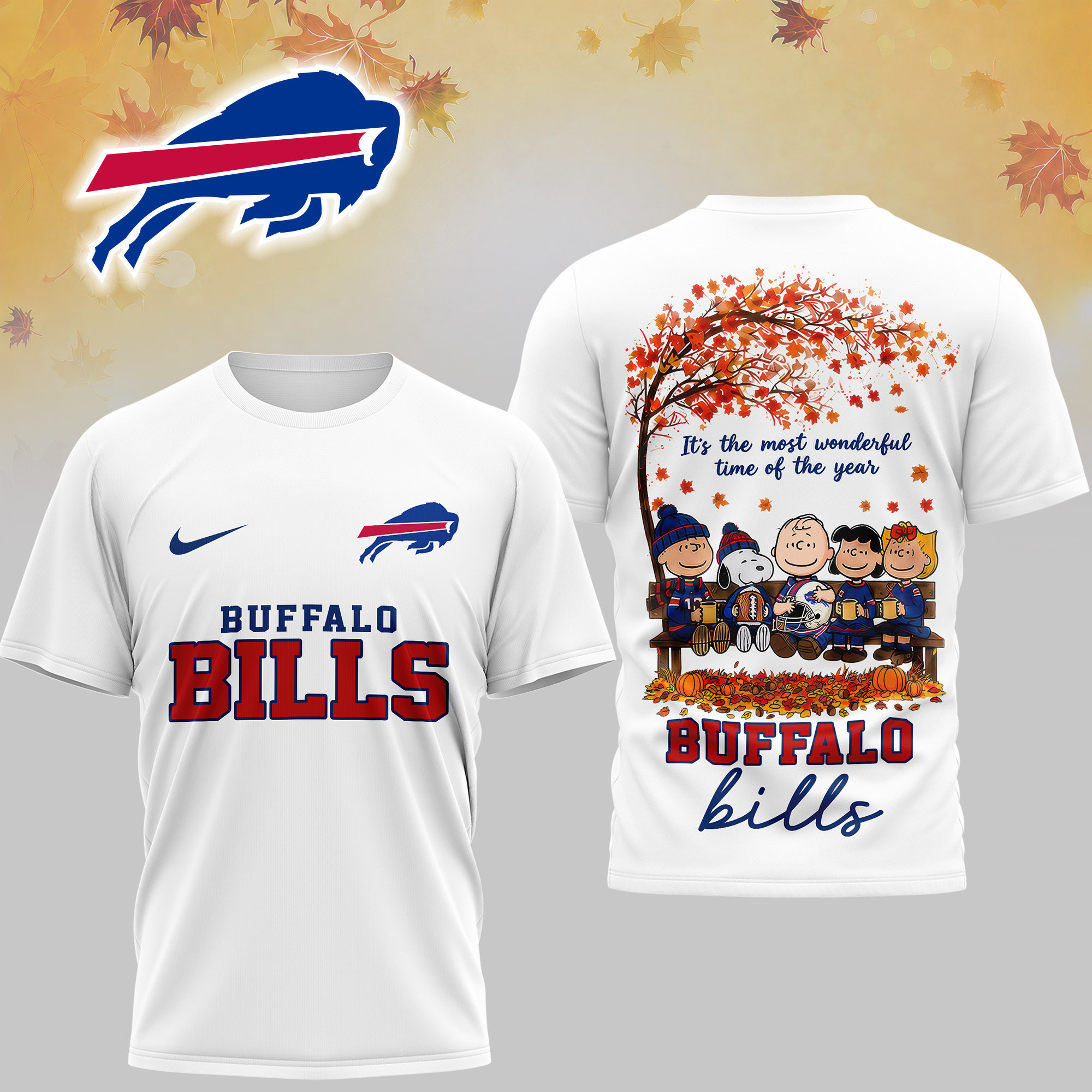 Buffalo Bills | Premium NFL It's the Most Wonderful Time of the Year 3D Shirt NY