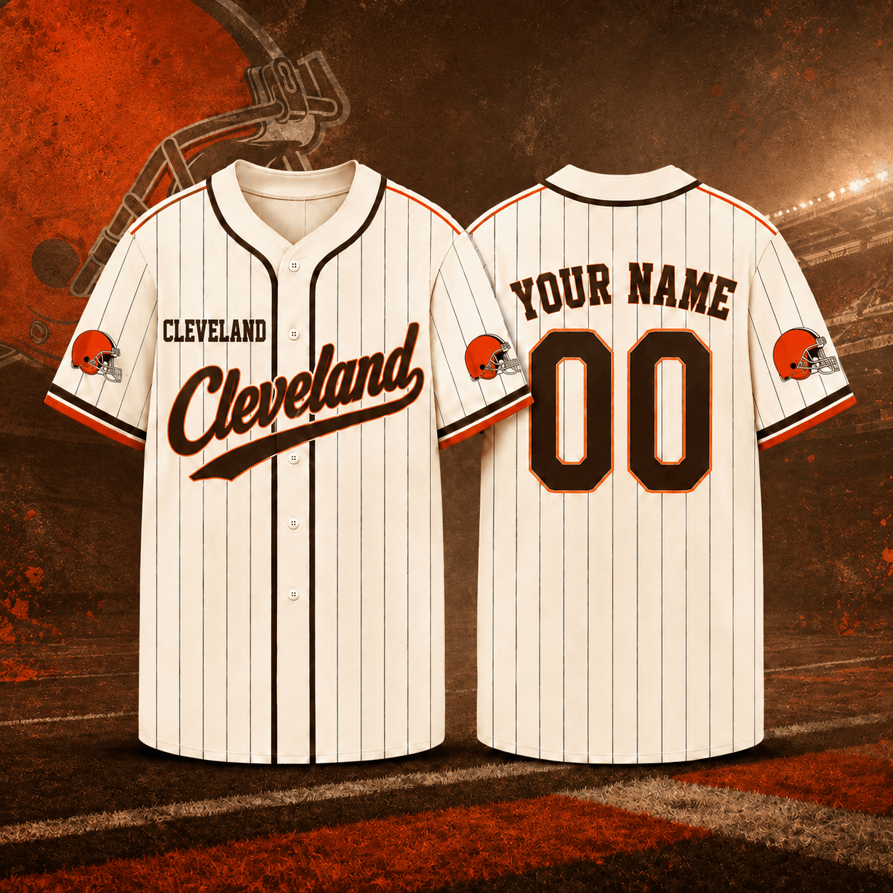 Cleveland Browns | Premium NFL Personalized Game Day Jersey NNK